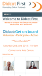 Mobile Screenshot of didcotfirst.org.uk