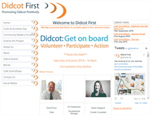 Tablet Screenshot of didcotfirst.org.uk